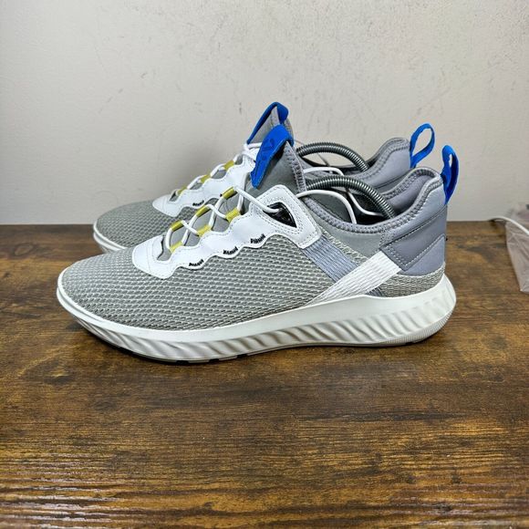Ecco ATH-1FM Lace up Grey sneakers Men's Size 10 - 10.5 - Picture 3 of 8